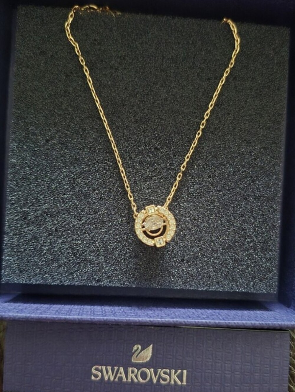 Una Swarovski Necklace - Rose Gold